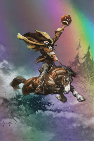 Headless Horseman I - Foil Variant - Mad Duck Posters