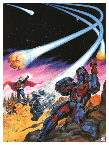 Hordak vs Stonedar - Power Variant - Mad Duck Posters