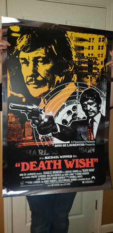 Death Wish - Foil  Variant - Variant Colorway - JD - Mad Duck Posters