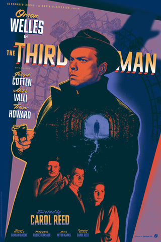 The Third Man - Purple Variant - Mad Duck Posters