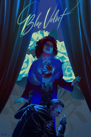 Blue Velvet - Variant - KT - Mad Duck Posters