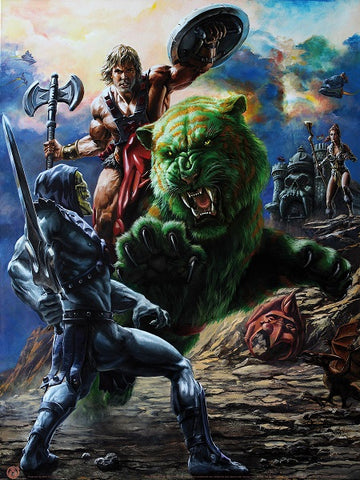 King Of Castle Grayskull - Power Variant - Mad Duck Posters