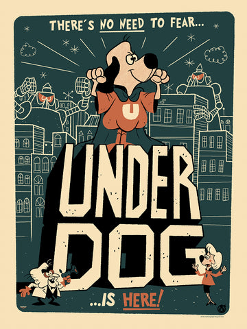 Underdog - Vintage Variant - Mad Duck Posters